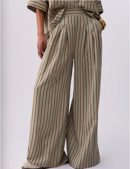 Liu Jo wide cut rayon pants chic