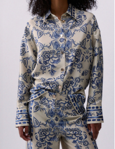 Liu Jo chemise imprimé foulard fluide femme 2