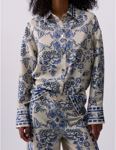 Liu Jo chemise oversize imprimé foulard chic