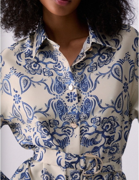 Liu Jo chemise élégante imprimé foulard tendance