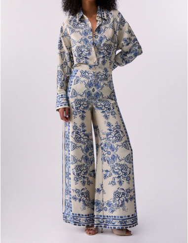 Liu Jo stylish women scarf print shirt