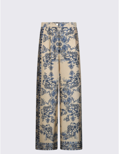 Liu Jo pantalon imprimé foulard femme fluide