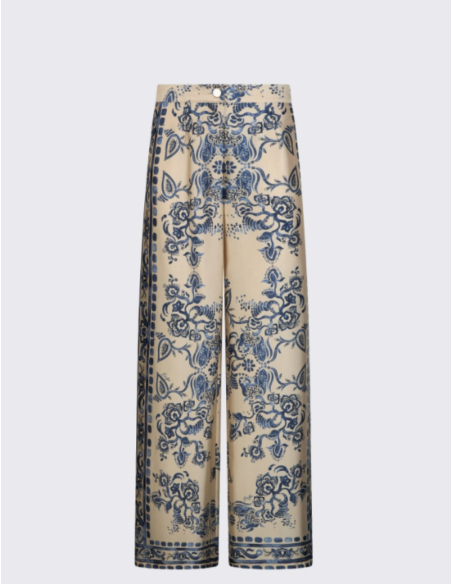 Liu Jo pantalon imprimé foulard femme fluide