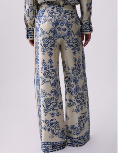 Liu Jo mid‑rise wide leg pants fashion