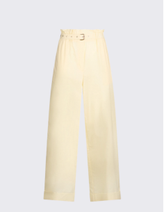 Liu Jo yellow high waist pants women