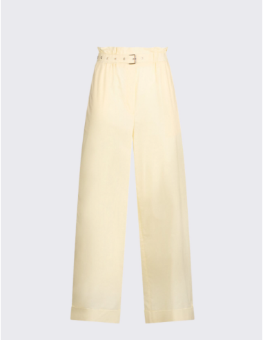 Liu Jo yellow high waist pants women