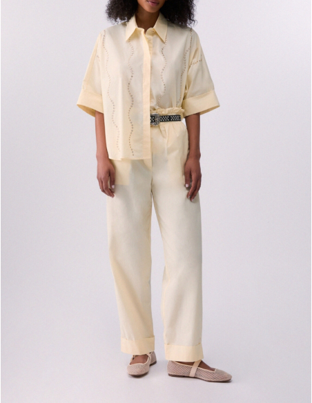 Liu Jo spring summer yellow pants trend