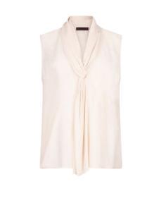 Liu Jo top georgette vanille femme chic