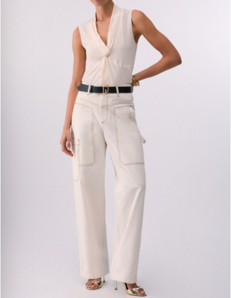 Liu Jo fluid silhouette top trend