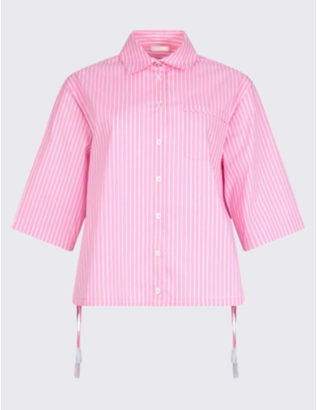 Liu Jo striped short sleeve shirt