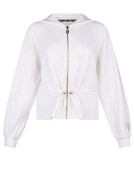Liu Jo sweat néoprène capuche zippé