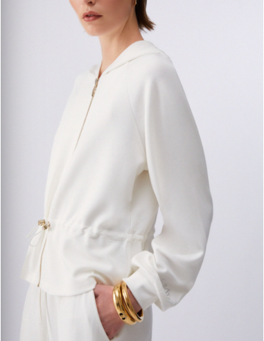 Liu Jo casual zip hooded sweatshirt