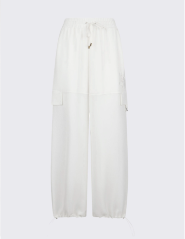 Liu Jo pantalon cargo mesh femme