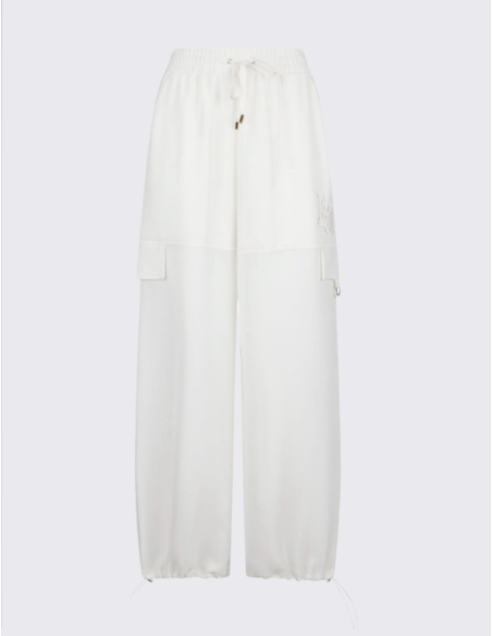 Liu Jo pantalon cargo mesh femme