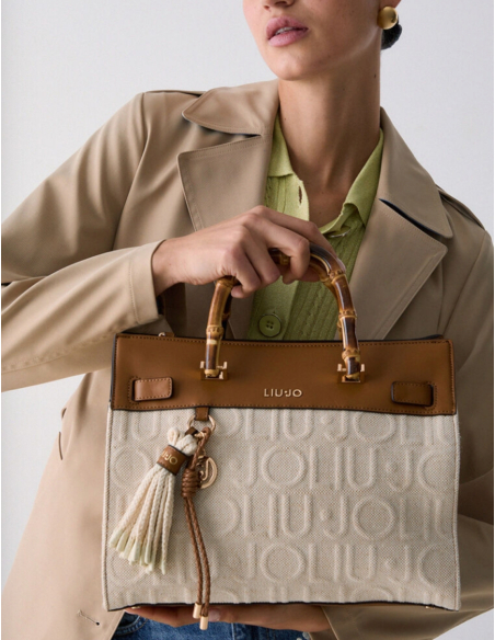 Liu Jo braided handles stylish bag