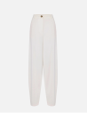 Elisabetta Franchi lightweight crepe trousers
