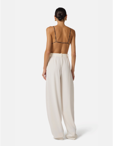 Elisabetta Franchi modern silhouette fashion trousers