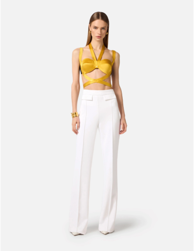 Elisabetta Franchi pantalon coupe regular chic