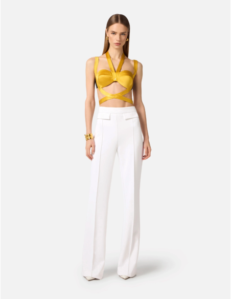 Elisabetta Franchi pantalon coupe regular chic