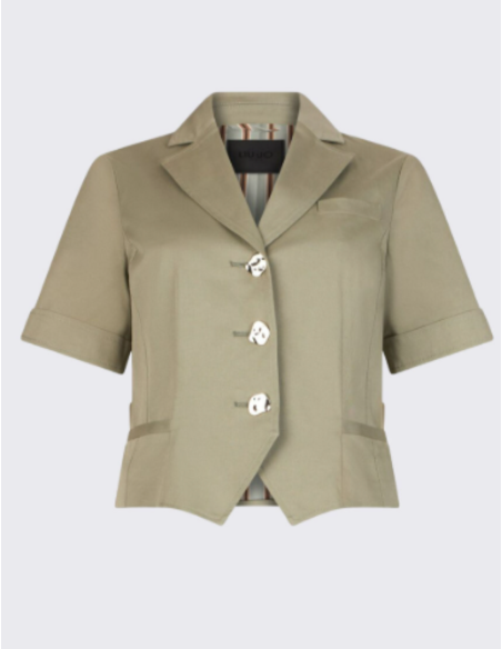 Liu Jo blazer gabardine vert chic