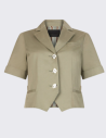 Liu Jo blazer gabardine vert chic