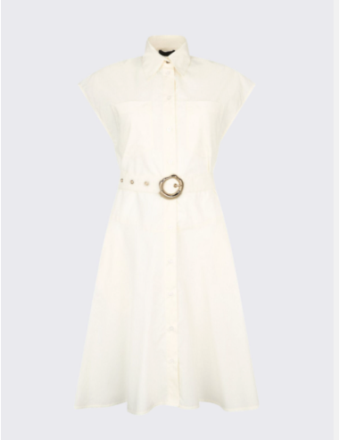 Liu Jo robe chemisier ceinture élégante