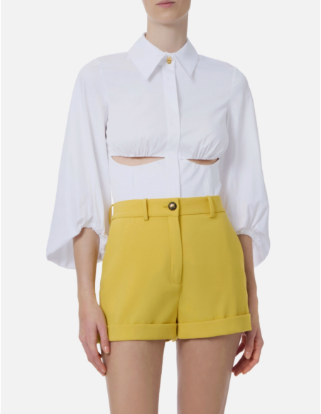chemise découpe manches larges elisabetta franchi