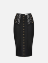 Elisabetta Franchi jupe bustier tulle chic