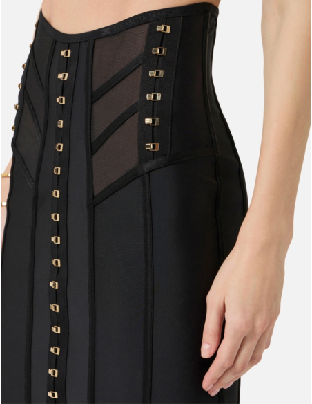 Elisabetta Franchi bustier tulle skirt women