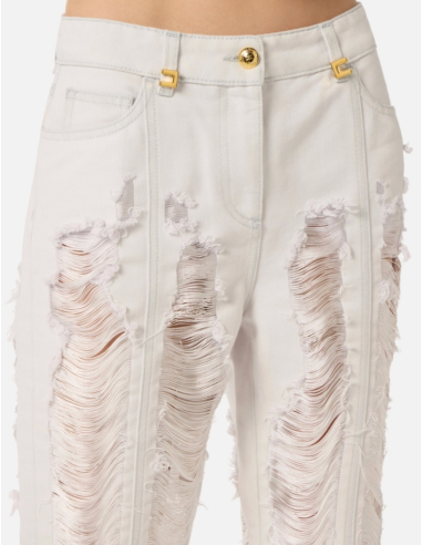 Elisabetta Franchi jean denim style audacieux