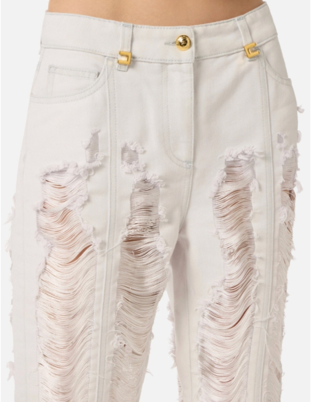 Elisabetta Franchi jean denim style audacieux