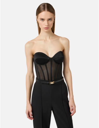 Elisabetta Franchi top femme chic élégant