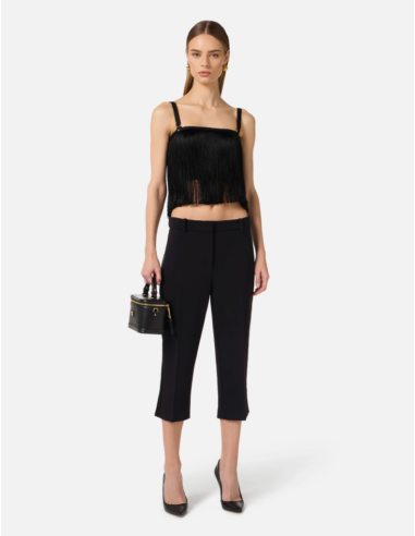 Elisabetta Franchi top franges mode tendance