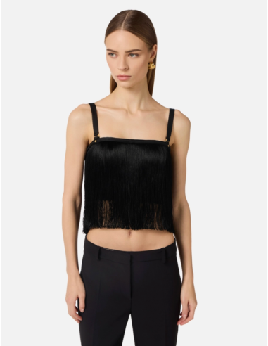 Elisabetta Franchi top soirée fashion luxe