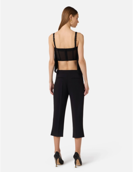 Elisabetta Franchi top femme look audacieux