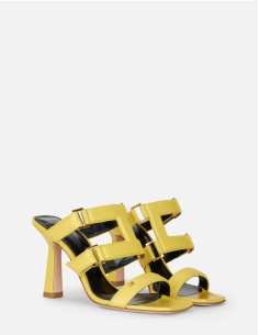 Elisabetta Franchi sandales cuir nappa chic 2