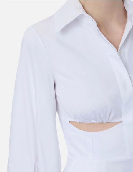 Elisabetta Franchi robe silhouette féminine chic