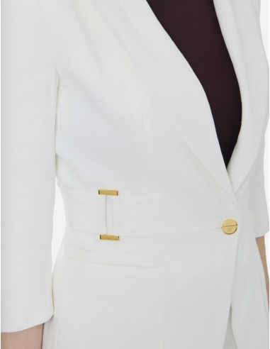 Elisabetta Franchi casual chic everyday jacket