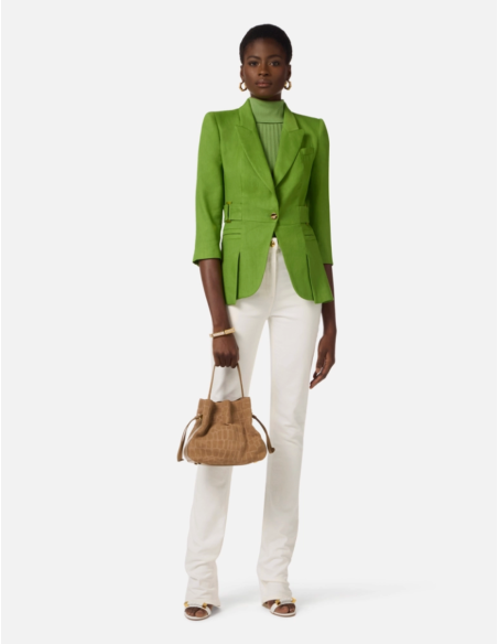 Elisabetta Franchi blazer coupe élégante légère