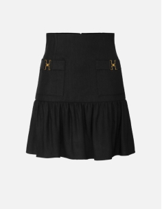 Elisabetta Franchi jupe détails bijoux élégants