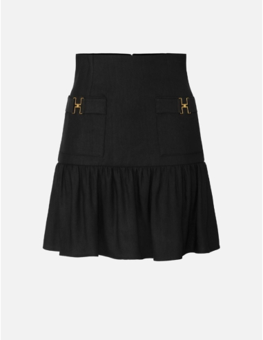 Elisabetta Franchi jupe détails bijoux élégants