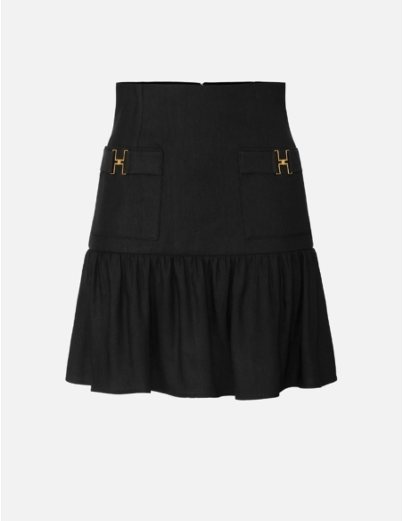Elisabetta Franchi jupe détails bijoux élégants