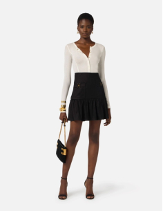 Elisabetta Franchi jupe détails bijoux élégants 2