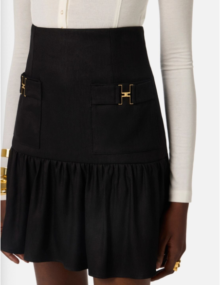 Elisabetta Franchi evening style fashion skirt