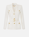 Elisabetta Franchi veste maille couture moderne