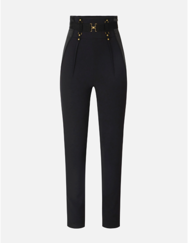 Elisabetta Franchi modern smoking style trousers