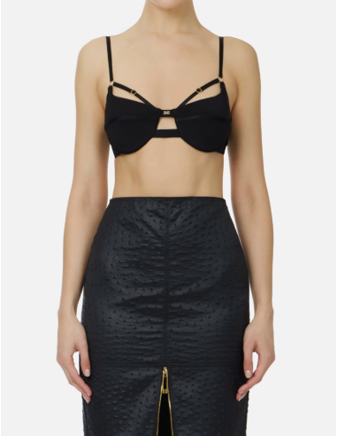 Elisabetta Franchi sculpted silhouette luxury bra