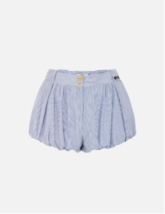 Elisabetta Franchi short taffetas nylon rayures