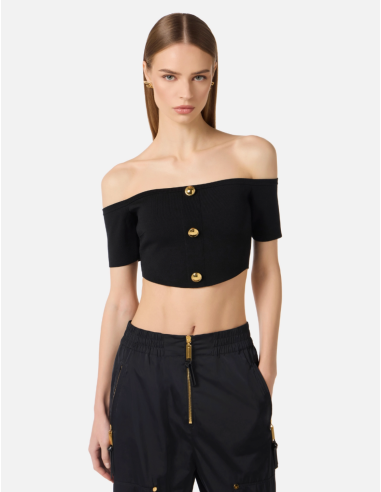 Elisabetta Franchi top casual chic design