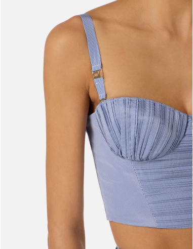 Elisabetta Franchi top fashion design femme